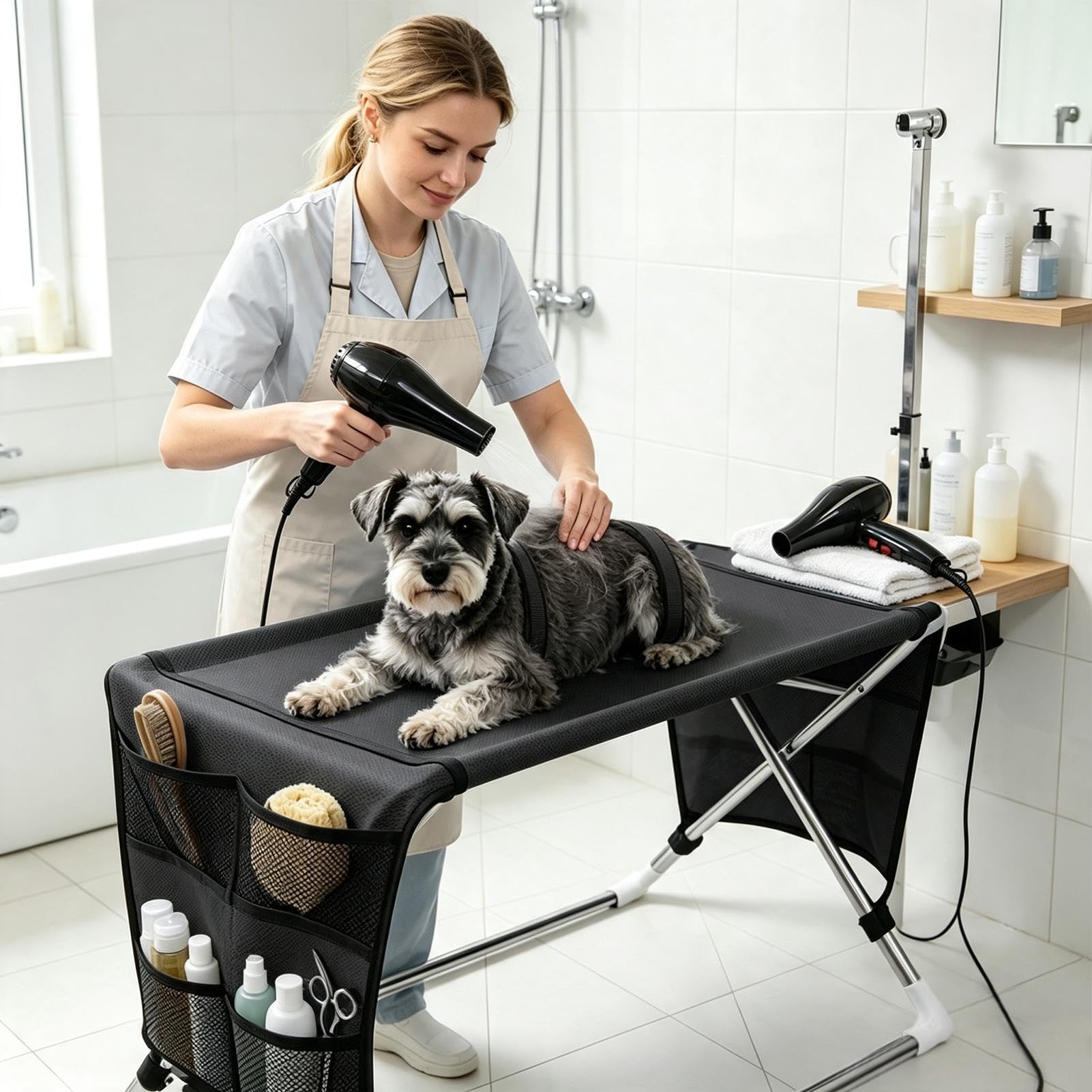Amaca Per Taglio Unghie Cane Imbracatura Tavolo Bagno Toeletta Animali | Amaca Lettino Cuccioli Bagno Per Casa Interni Soggiorno Appartamento Bagno Canile Veterinario Dopo Passeggiata