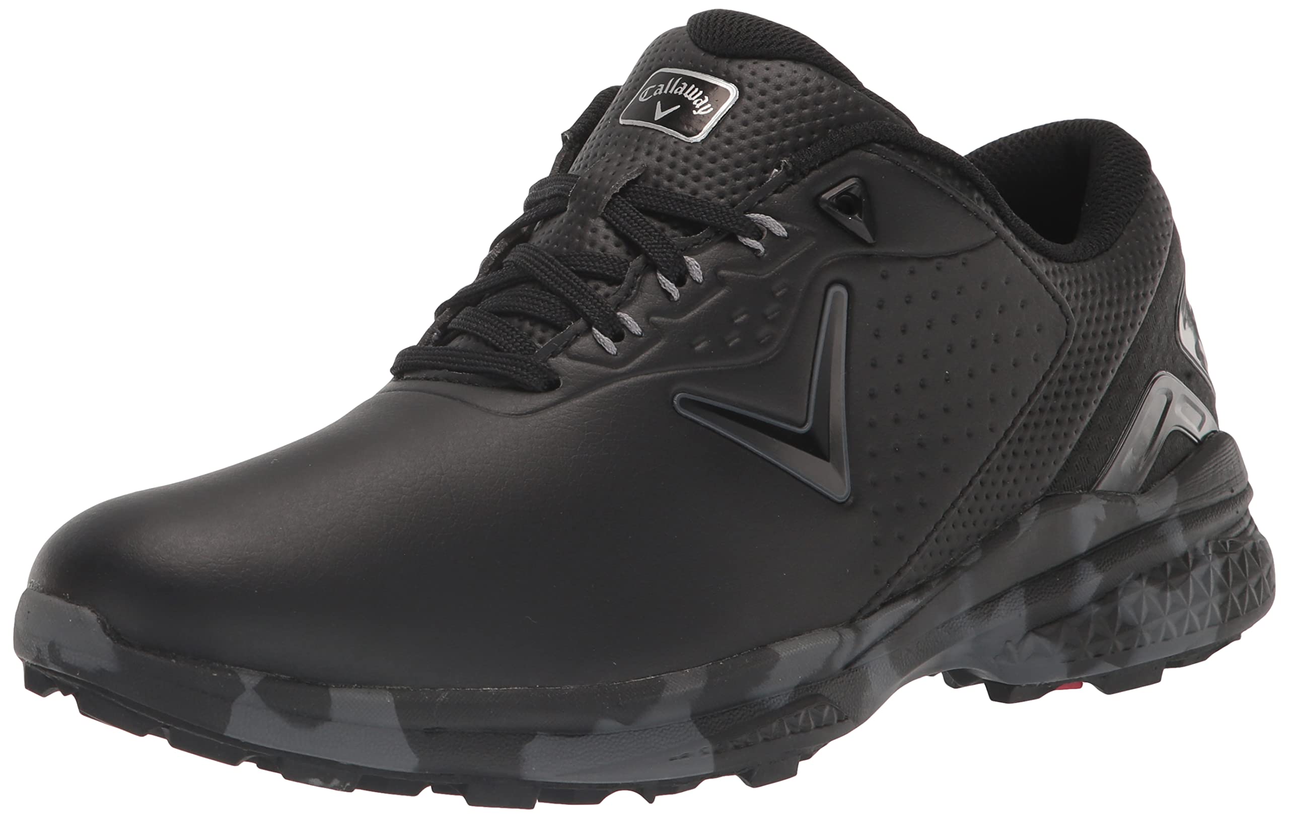 Callaway Men's Monterey SL Golf Shoe, Black/Multi, 8.5