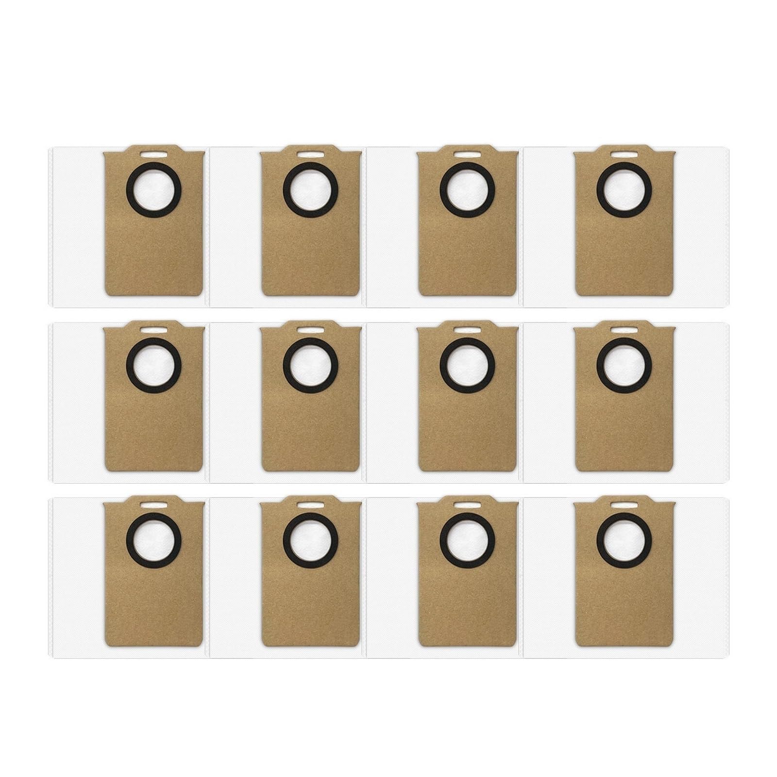 OUNCU Assembly Dust Bag,Compatible For Dreame Mova E20 Plus,Compatible For Trouver E20 Pro Plus Vacuum Cleaner Parts(12 pcs)