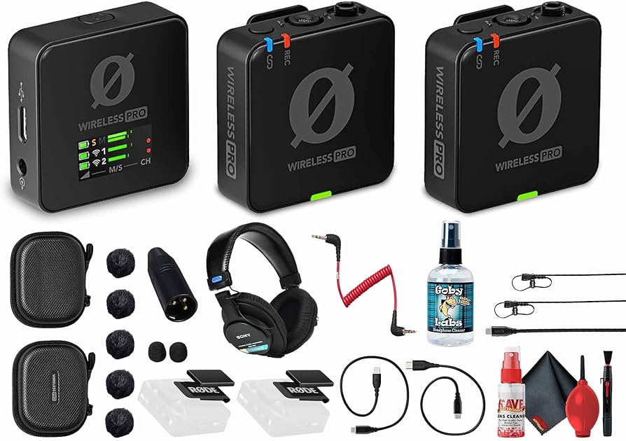 RODE(ロード)WIRELESS PRO(ワイヤレス プロ) Amazon.com: RODE Wireless PRO Compact Wireless Microphone System