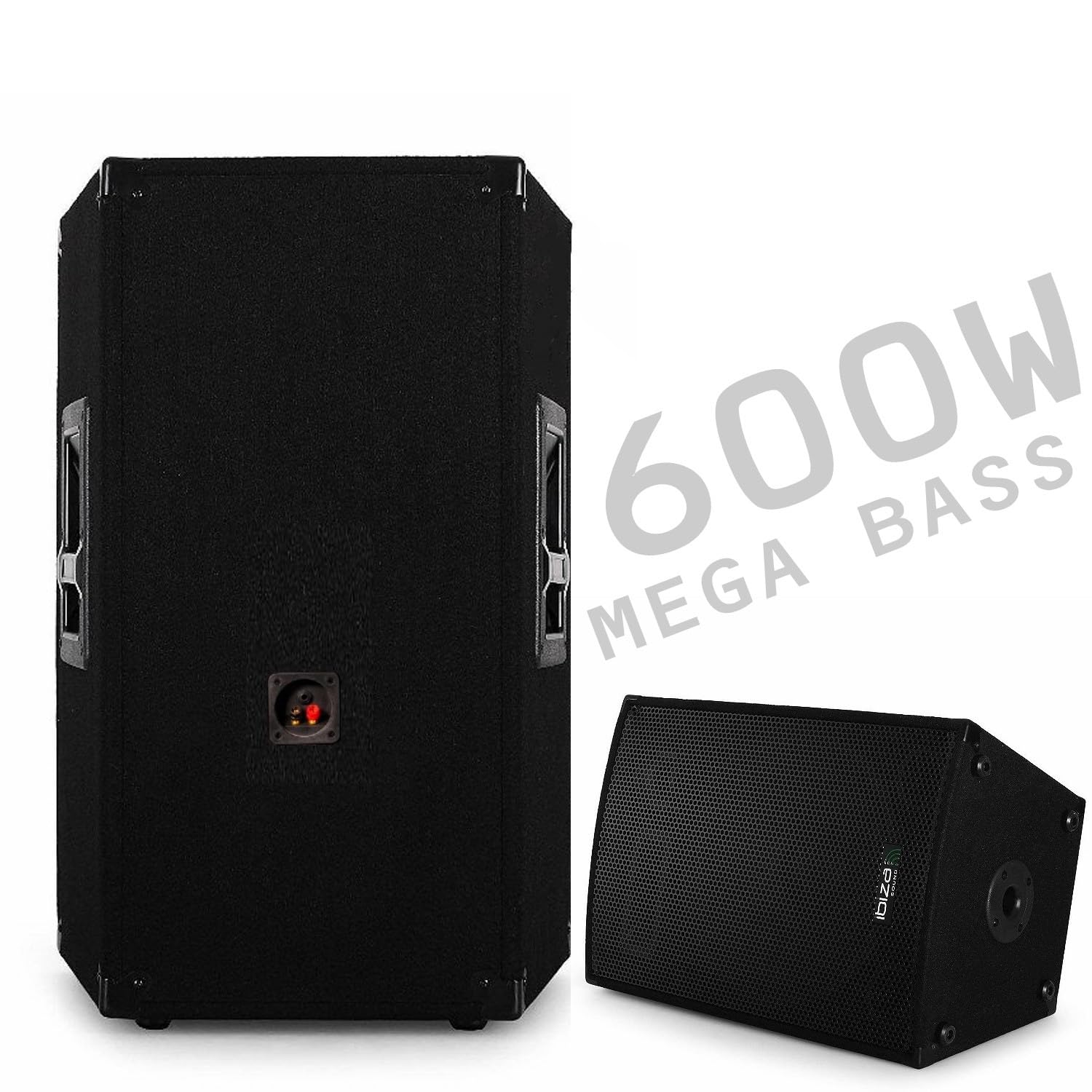 Ibiza Enceinte Passive Sono DJ PA Subwoofer 12" 600W