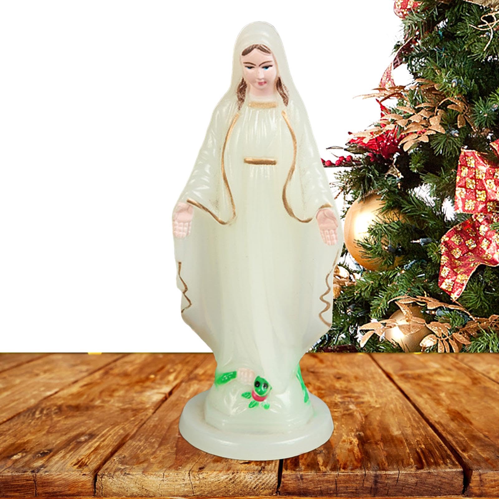 聖母マリア像 樹脂製 約55cm Amazon.co.jp: 聖母マリア像、8 インチ