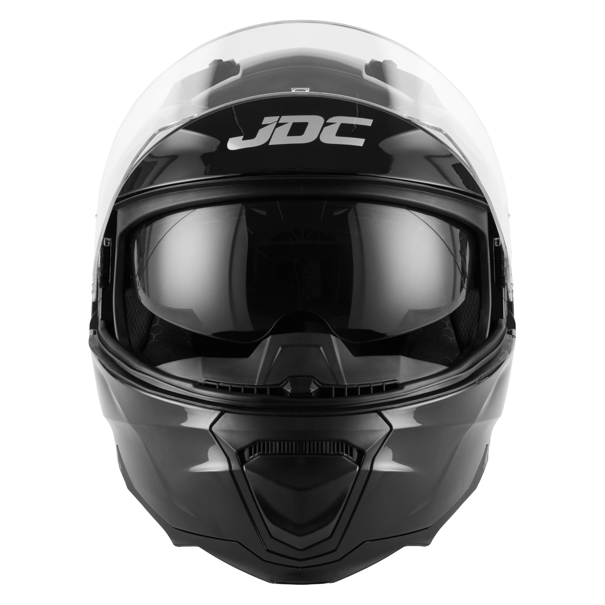 JDC Casco de Moto Integral Frente Abatible Modular - Doble Visera Retráctil ECE 22.06 - Lynx