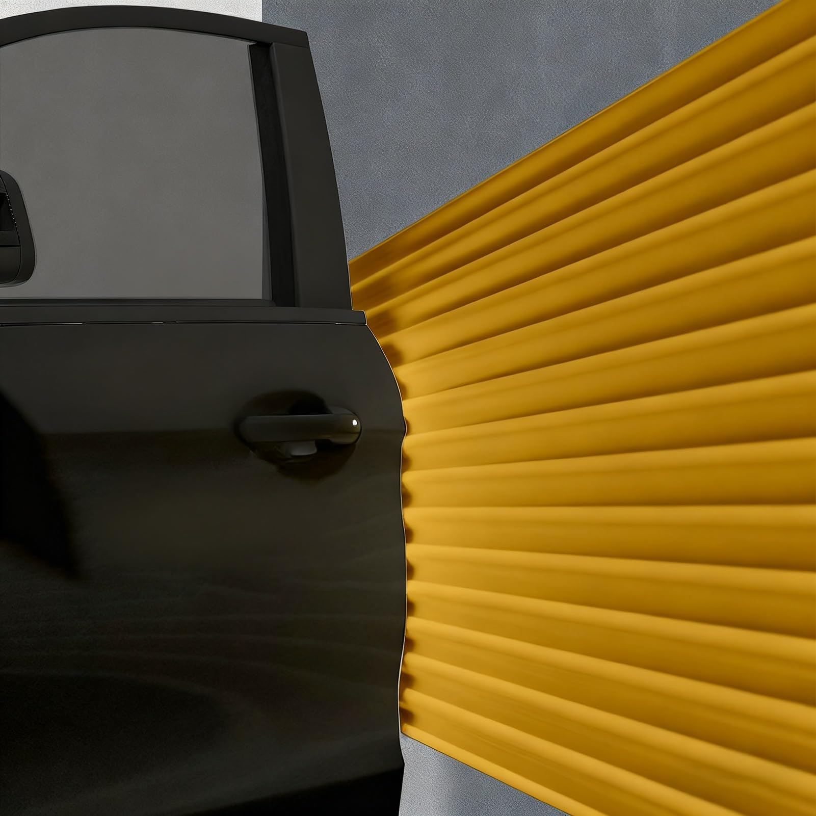 Generico Protezione Extra Larga per pareti di Garage per Porte Auto - 10 Metri (32,8 Piedi) Imbottitura autoadesiva in Schiuma per Angoli e paracolpi - Protezione Resist