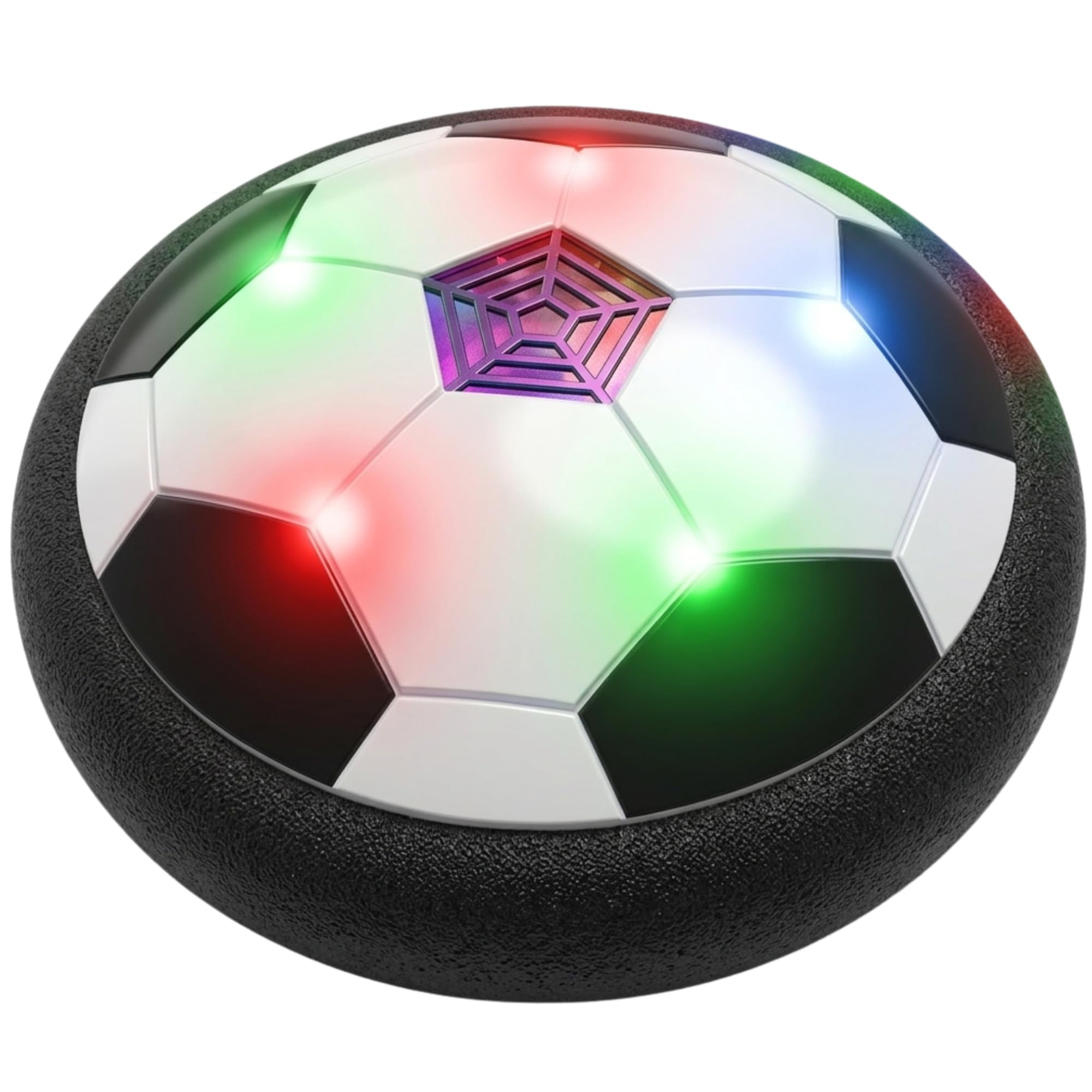 Hover Football, Soccer LED Air Ball, Football Gifts For Boys, Girls & Kids, Indoor Game Hover Football Toy for Kids 4 5 6 7 8 9+ Football Game For Kids (Batteries Not Included)