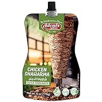 Vista 1 de Adonis - Pollo Shawarma Quick Marinade, 6 oz (170g), marinada líquida lista para usar