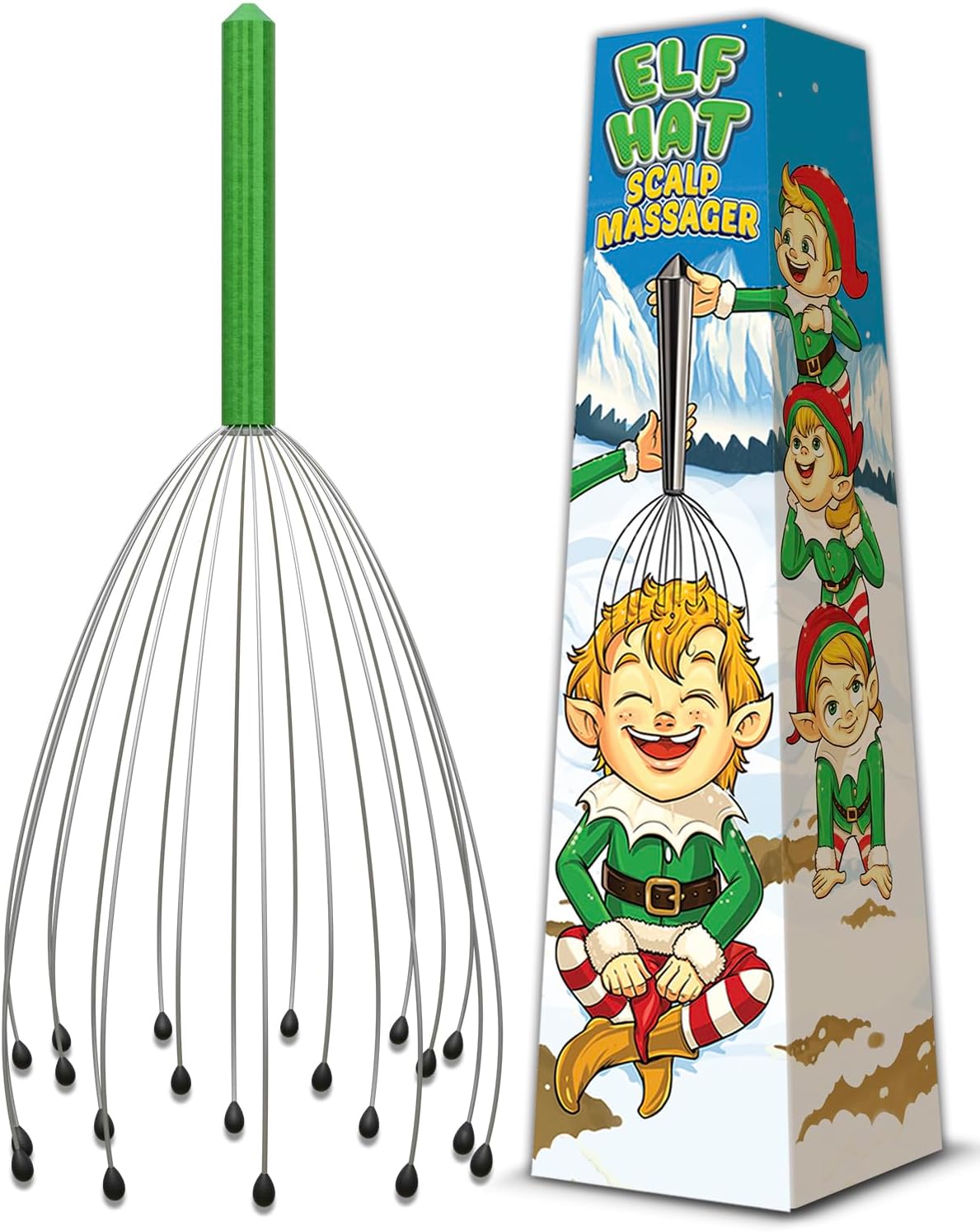 Scalp Massager in Christmas Gift Box Mens Stocking