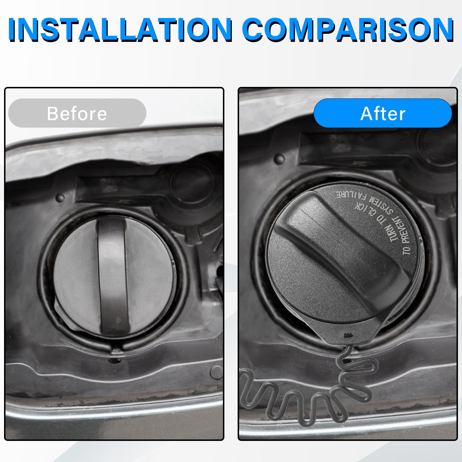 Tapa de gas para Volvo 31392044 para Volvo C30 XC60 XC70 XC90 V50 V60 V70 S40 S60 S80