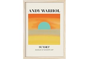 Stunning Exhibition Wall Art: An Ode to Andy Warhol's Iconic Print