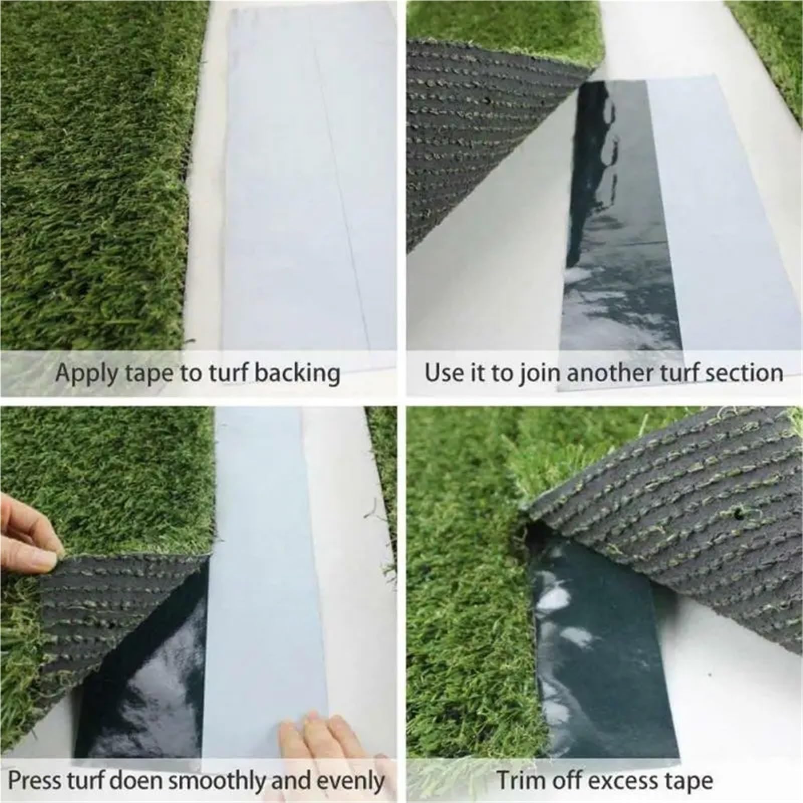 Bande de jonction gazon artificiel en tissu
