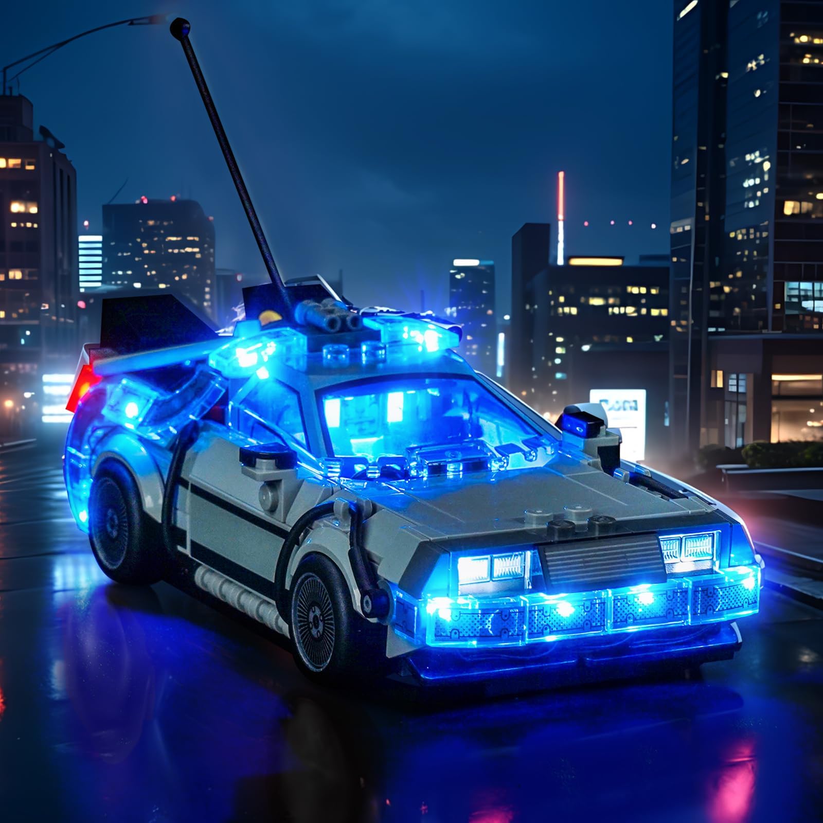 back to the future light 箱無し ケーブル有り Amazon.co.jp: LocoLee カスタマイズライトキット レゴ77256 タイム