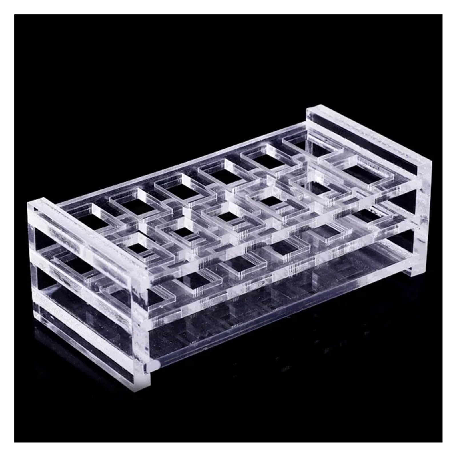 Supporto for cella a cuvetta da 5 mm a 12 fori