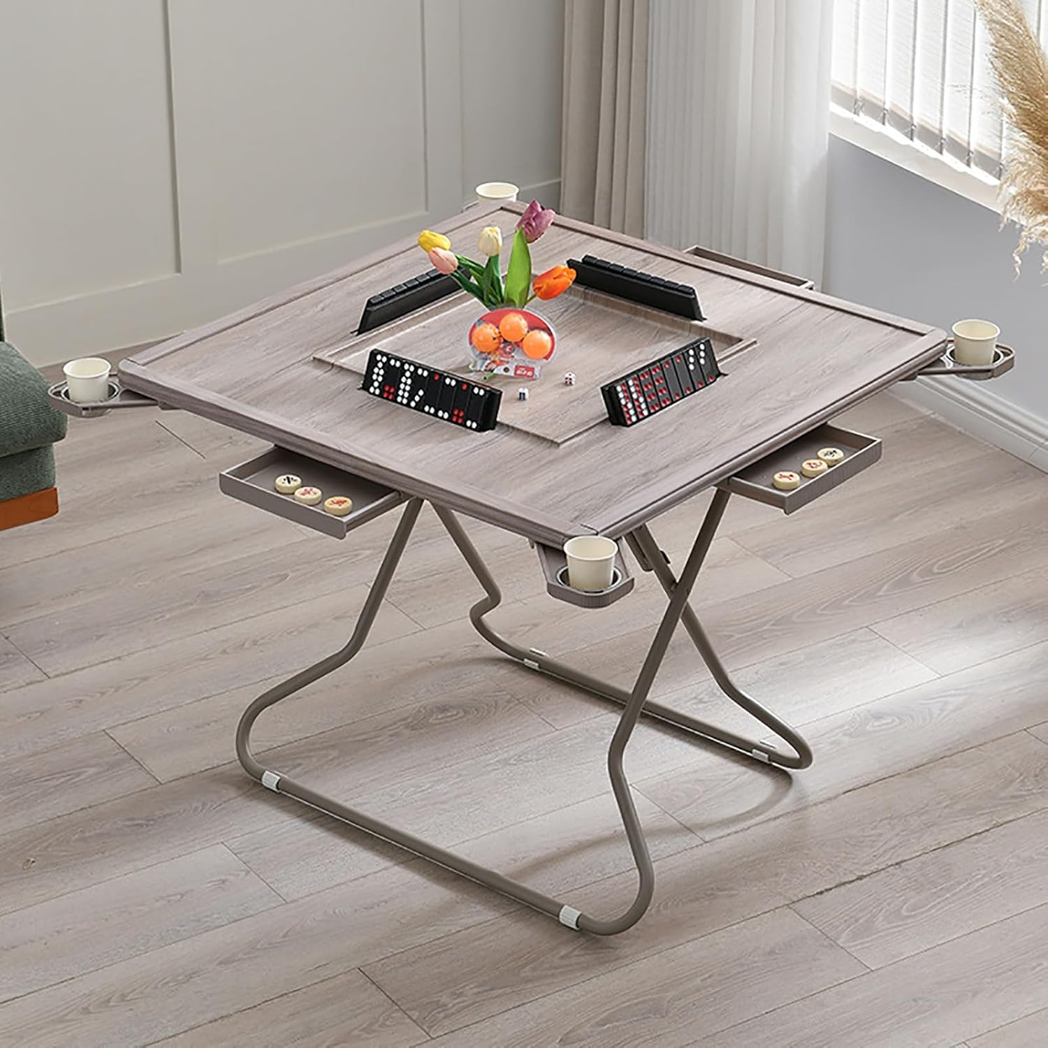 Amazon.com: Pctaicge Professional Pai Gow Table with Desktop Bracket ...