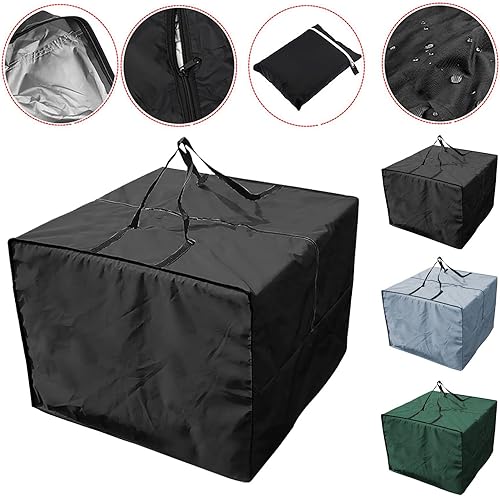 Miniatura 4 de BLShaoJ Bolsa de almacenamiento extra grande para decoración de Navidad, contenedores de almacenamiento plegables, adornos de vacaciones,