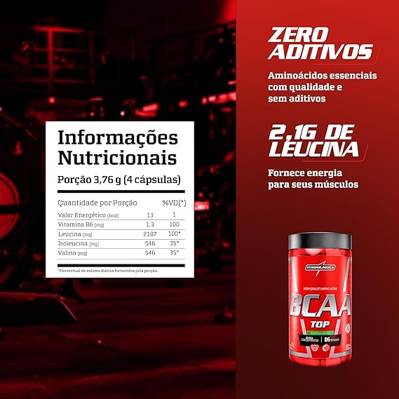 Integralmedica 1 BCAA Top 120 Cápsulas - Vista 3