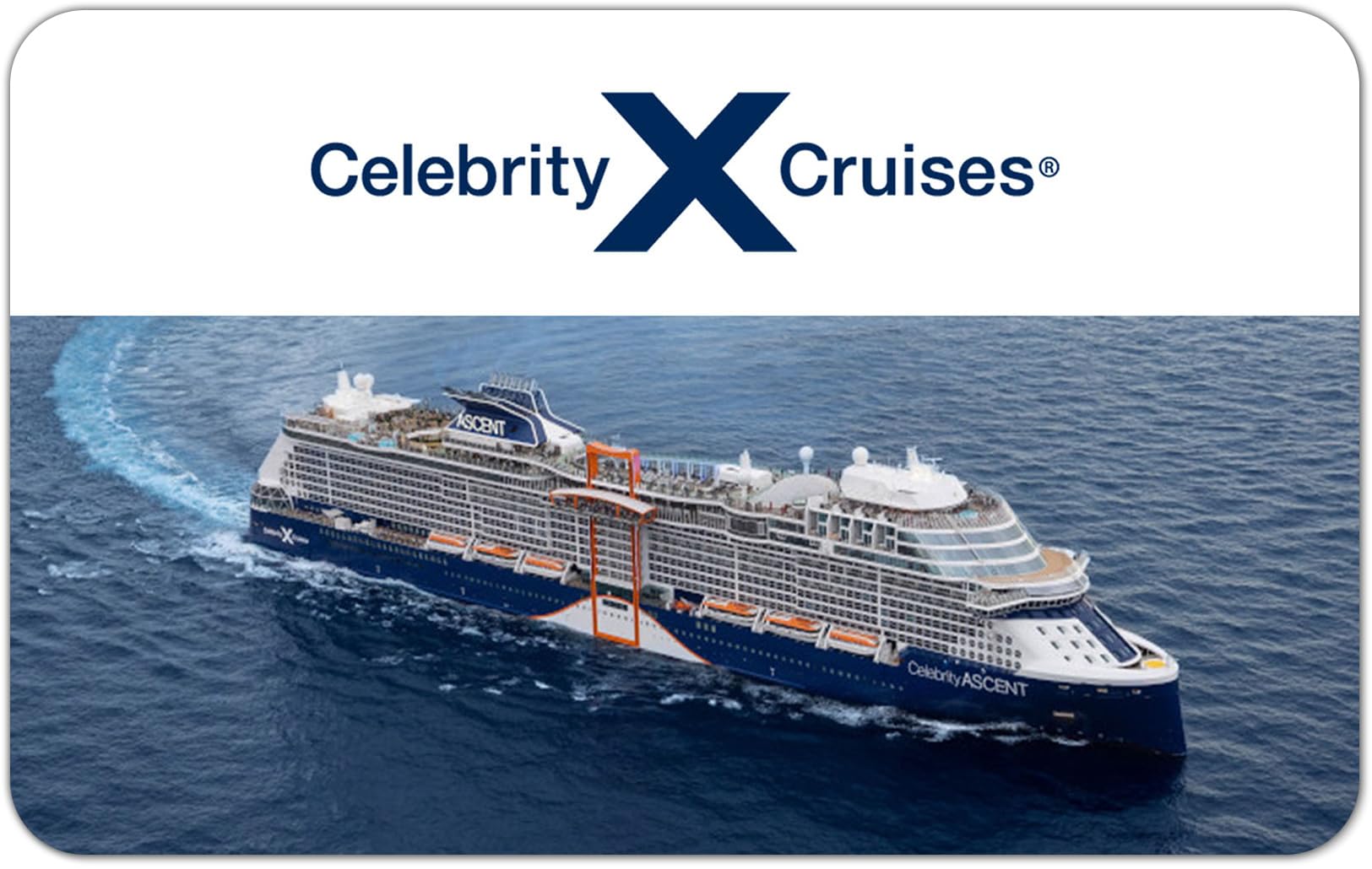 Celebrity Cruises 100 eGift Card For Cruise FareOnly