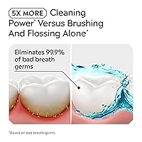 Vista 2 de Listerine Gum Therapy - Enjuague bucal antiplaca y antigingivitis, enjuague bucal aceptado por la ADA ayuda a revertir los primeros signos