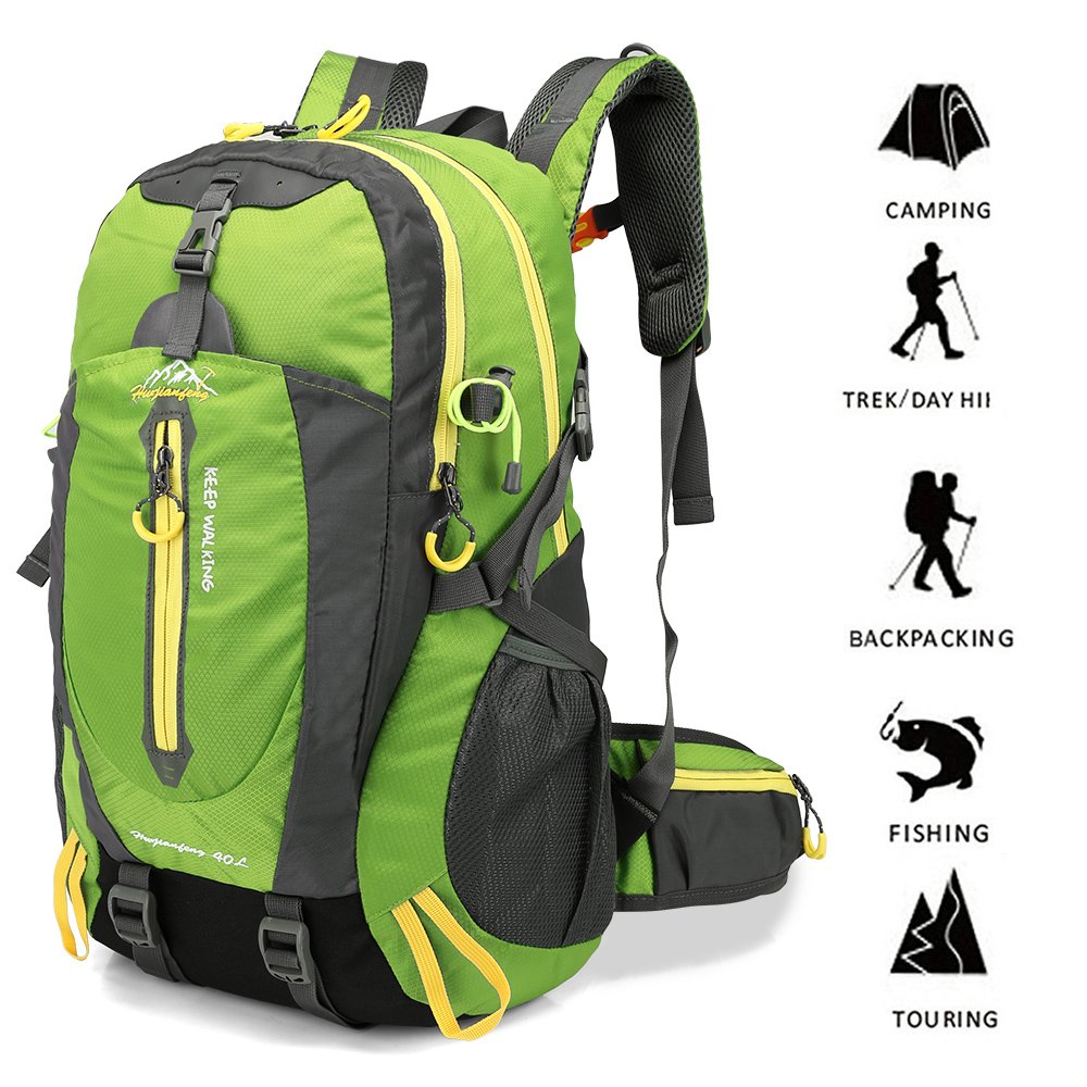 Lixada 40l resistente al agua viaje mochila campamento senderismo mochila portátil senderismo senderismo mochila senderismo Climb espalda bolsas para hombres mujeres