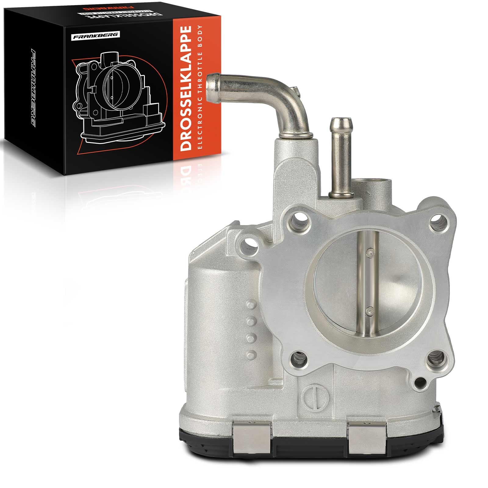 Frankberg Drosselklappenstutzen Kompatibel mit i10 BA IA PA 1.0L 1.2L 2008-2017 Picanto JA TA 1.0L 1.2L 2011-Heute i20 GB IB PB PBT 1.2L 2008-Heute Rio III UB Replace# 3510004200
