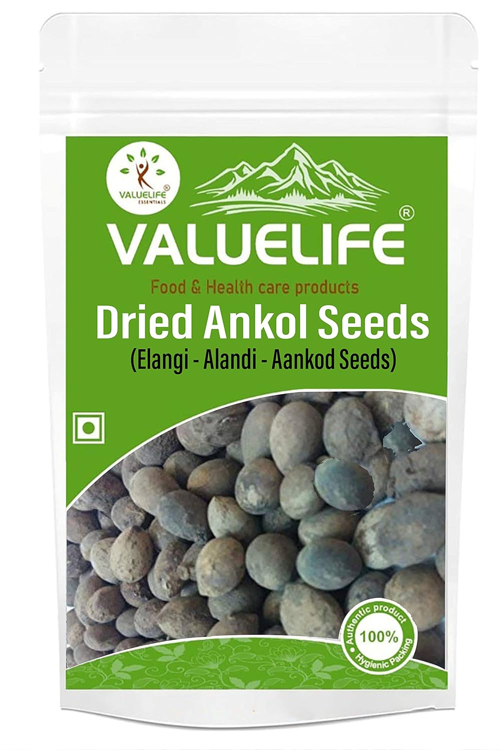 Valuelife Dried Ankol Seeds/Alangium Salvifolium/Dhera/Elangi/Alandi/Aankod Seeds (200g)