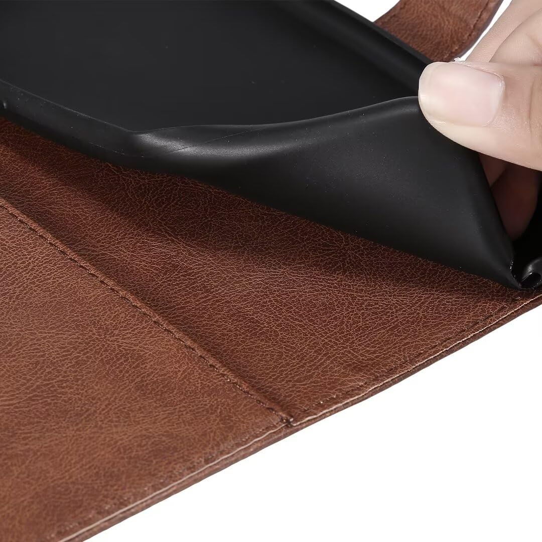 OneFlow Custodia A Portafoglio Per Sony Xperia XZ3 – Cover In Similpelle Con Bumper In Silicone, Slot Per Schede, Funzione Stand, Chiusura Magnetica, Nero - 2