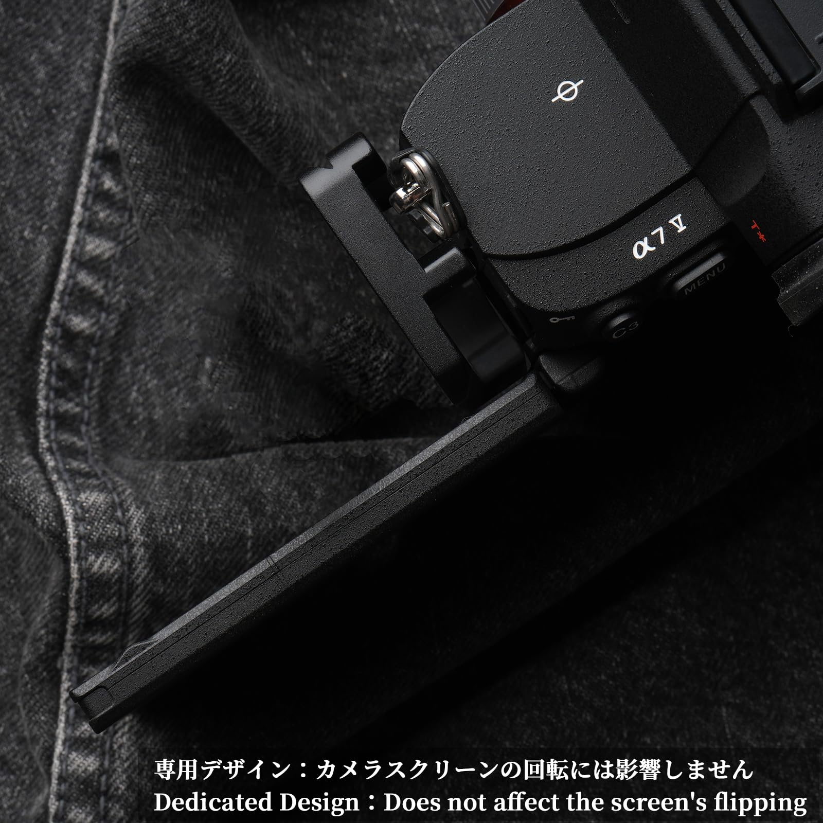 Amazon | RYDSCAM 実木 カメラグリップ 、対応 Sony ソニー a7v A7M5