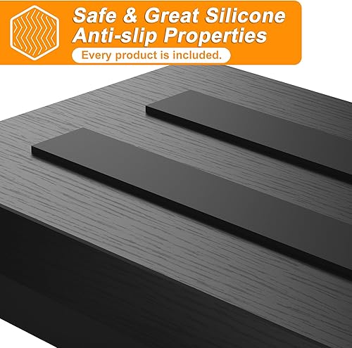 Miniatura 3 de Taburetes para adultos y niños, taburetes resistentes de madera para camas altas, taburete antideslizante de 2 pies de noche con capacidad de 500