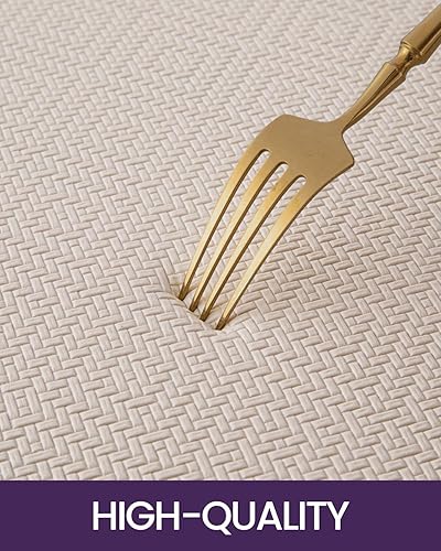 Miniatura 6 de DEXI Tapete de cocina antifatiga, acolchado, antideslizante, impermeable, cómodo de pie, para cocina, 17 x 29 pulgadas, color negro