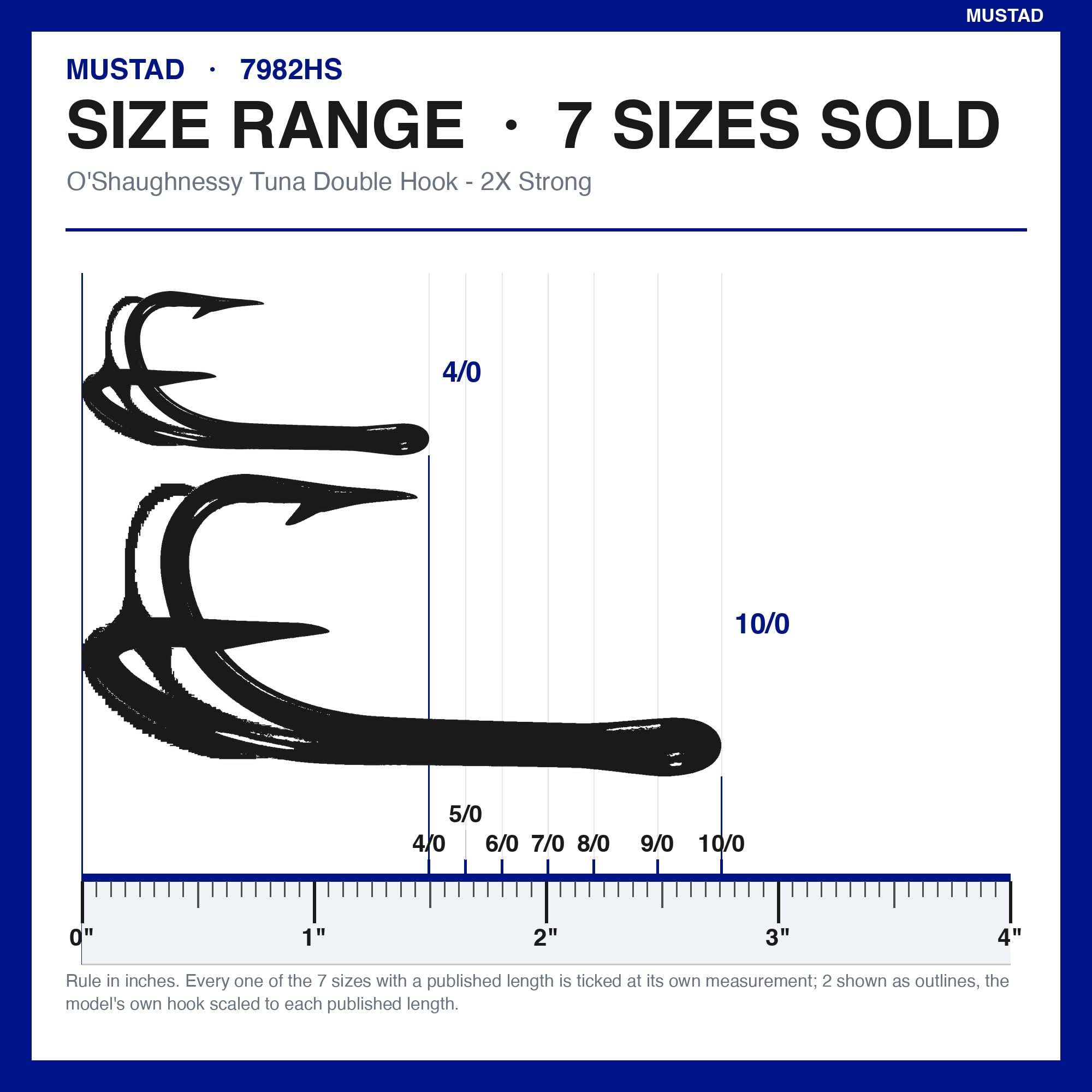 Mustad Gancho Doble Extra Dublin Point