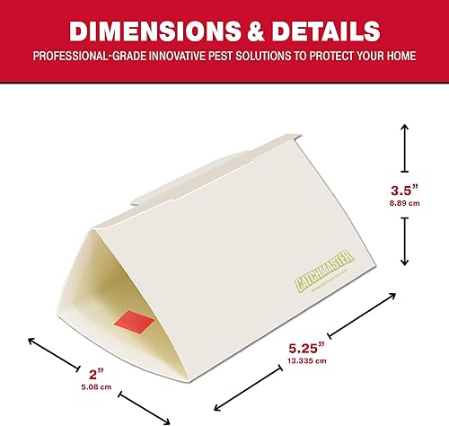 Miniatura 8 de Catchmaster Trampas para plagas y polillas de despensa, paquete de 2 unidades, mata insectos para almacenamiento de cocina y despensa, trampas