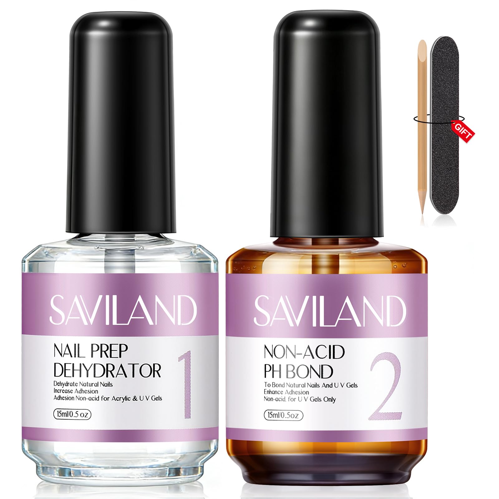 Saviland Dehydrator für Nägel und Primer für Gelnägel Sets