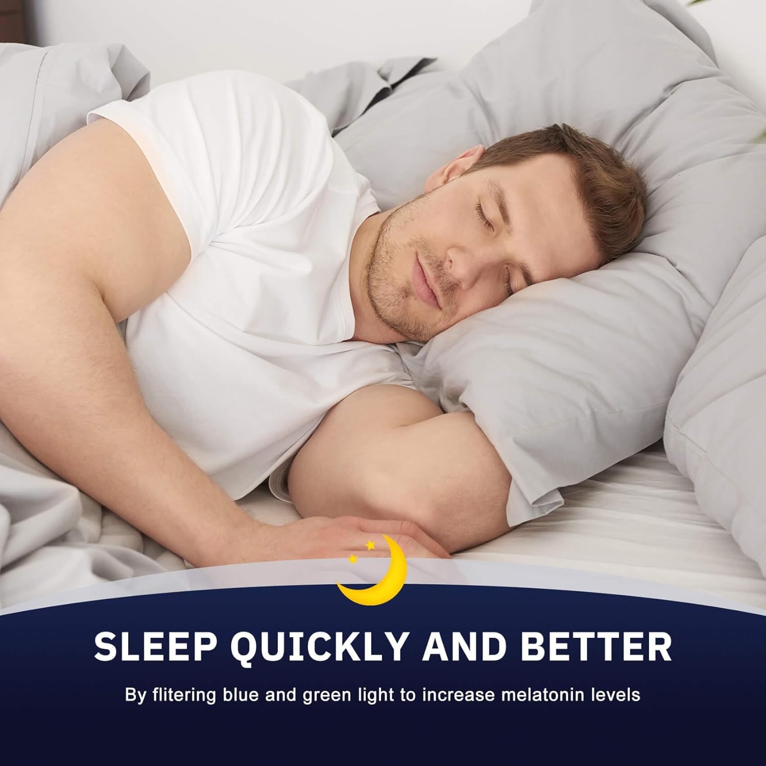 ANYLUV Blue Light Glasses Men Woman, Blue Light Blocking Glasses for Computer Gaming, Eye Strain Relief Eye Protection - Image 5