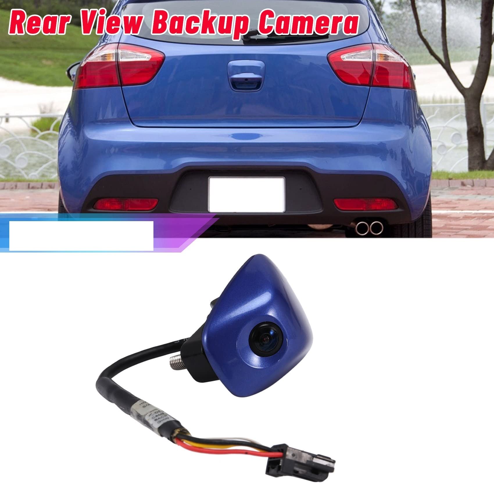 Telecamera Posteriore Per Kia Rio Berlina 2011-2017 – OEM 95760 A2520, 95760 1W500 – Visione Notturna - 5
