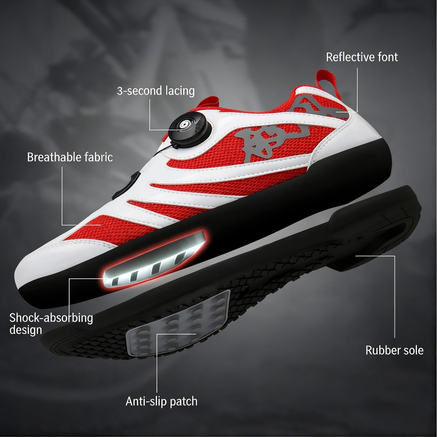 Buty rowerowe dla mężczyzn i kobiet, buty kolarskie, z płaskimi pedałami, buty do roweru górskiego, MTB, Downhill Freeride, wysoka przyczepność, idealne dopasowanie, buty kolarskie do spinningu