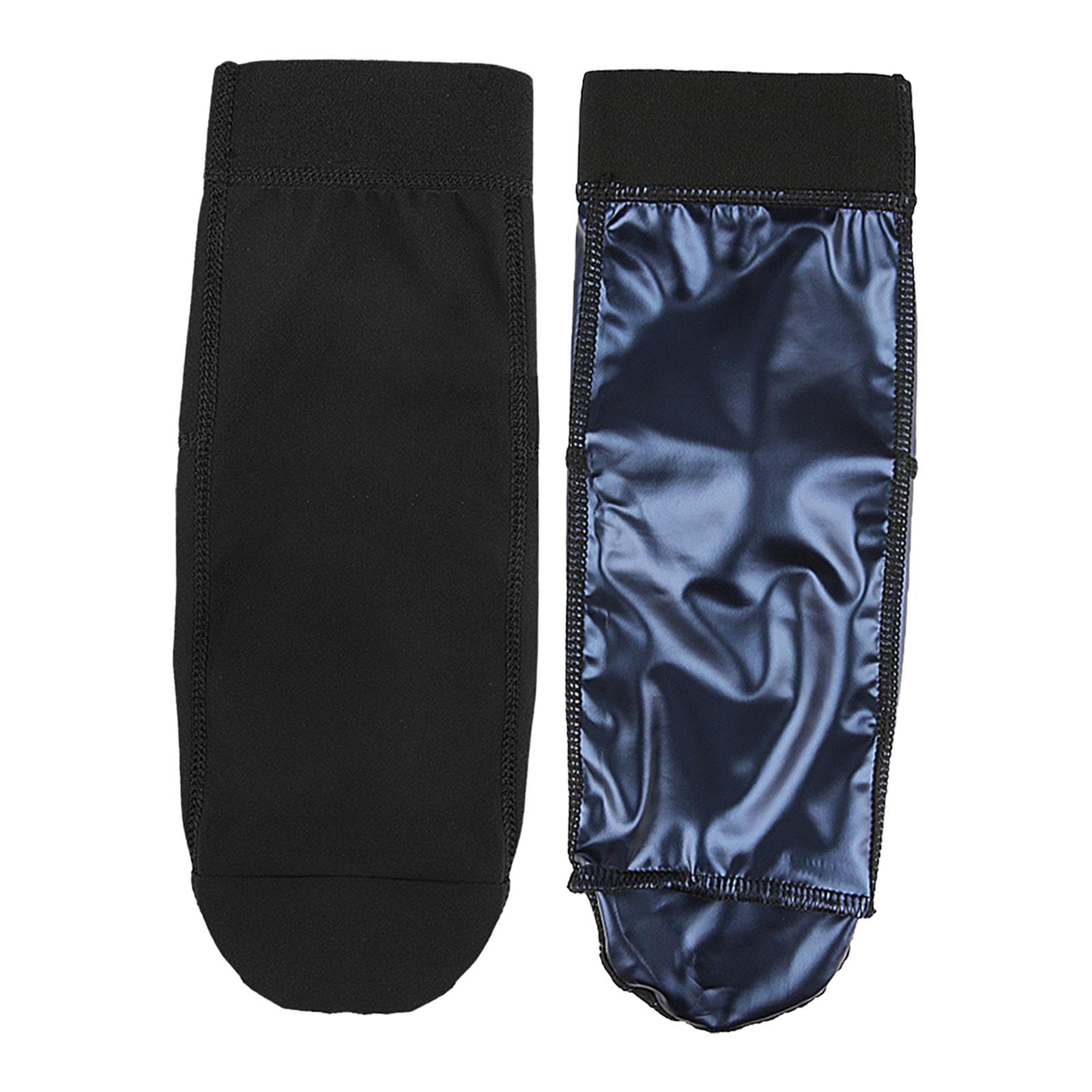 F Fityle 2 Pares de Calcetines de Sauna, Calcetines Deportivos, Mangas para Pies, Antitranspirantes, Transpirables, Lavables, Material Versátil, Ade