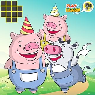 ★★★ Três Porquinhos - Jogos pré-escolares para crianças pequenas, jogos educativos divertidos para crianças pequenas! ★★★