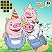 ★★★ Three Little Pigs - Jeux préscolaires pour petits enfants, jeux éducatifs amusants pour petits enfants: casse-tête! ★★★