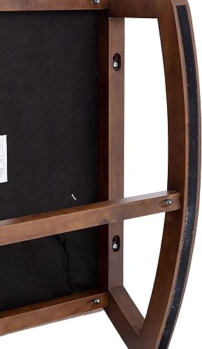 Miniatura 16 de HomSof Mecedora para guardería de poliéster beige silla moderna para sala de estar y dormitorio Poliéster beige,Poliéster Camel