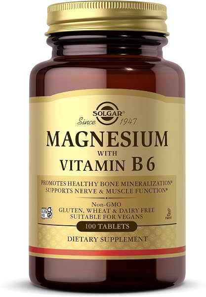 Suplemento de Magnesio y Vitamina B6