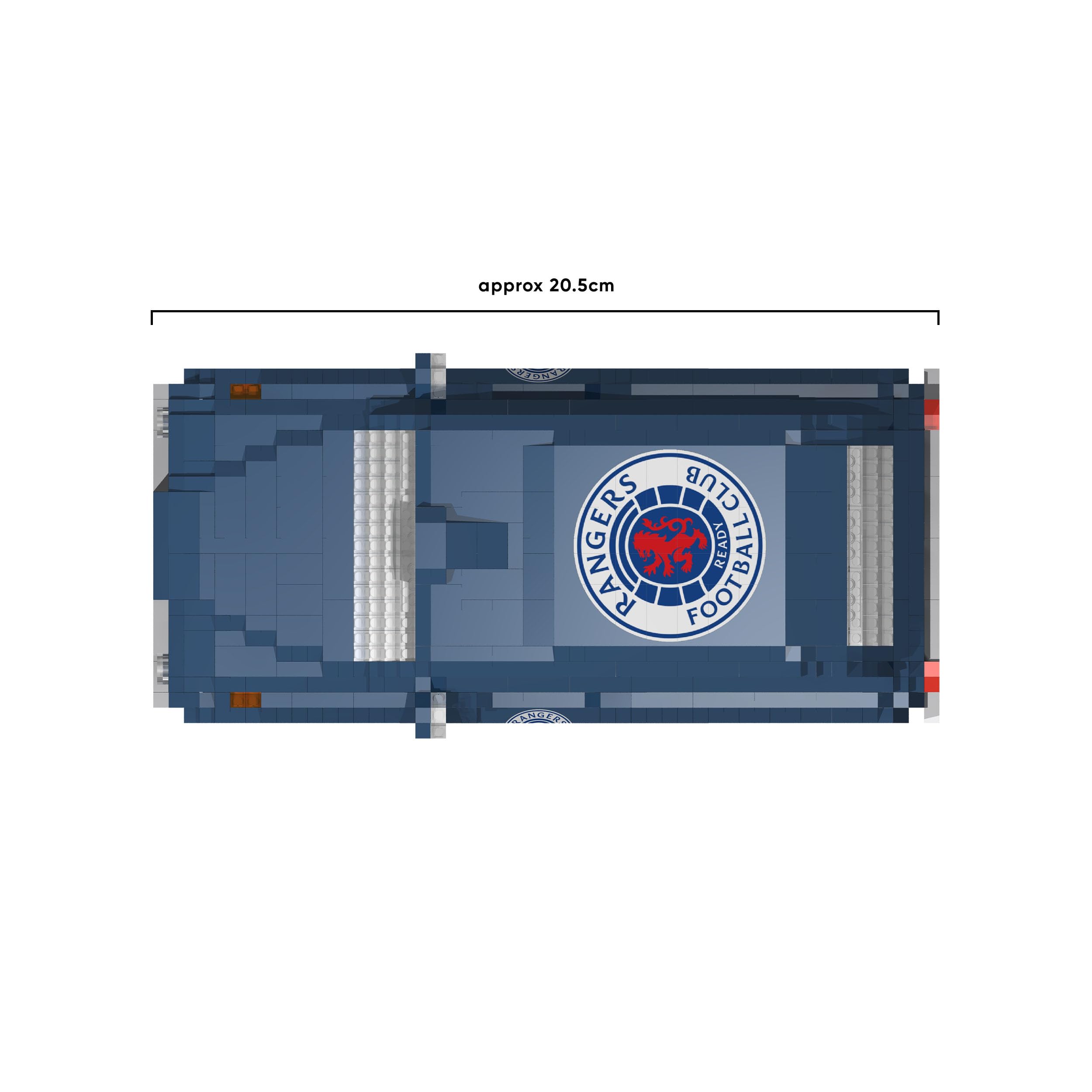 FOCO Con licenza ufficiale Rangers FC modello di taxi BRXLZ da costruire con mattoncini 3D