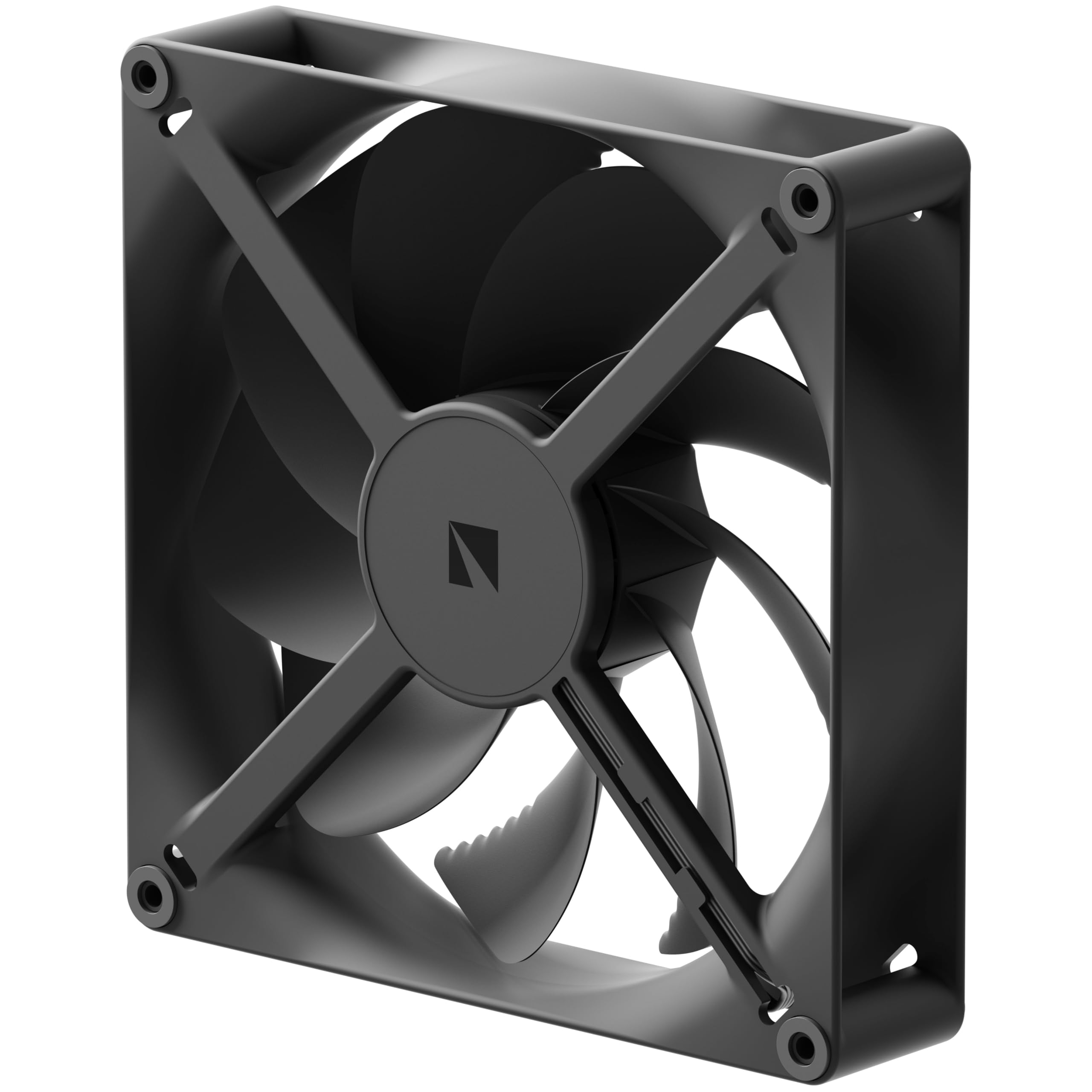 HAVN H18 180 mm Lüfter Schwarz – 2-Pack | Zwei leise & leistungsstarke PC Fans für Gehäuse & Radiator mit Triple-Groove-FDB-Lagern, Loopin-Cable-System & Vibrationsdämpfern