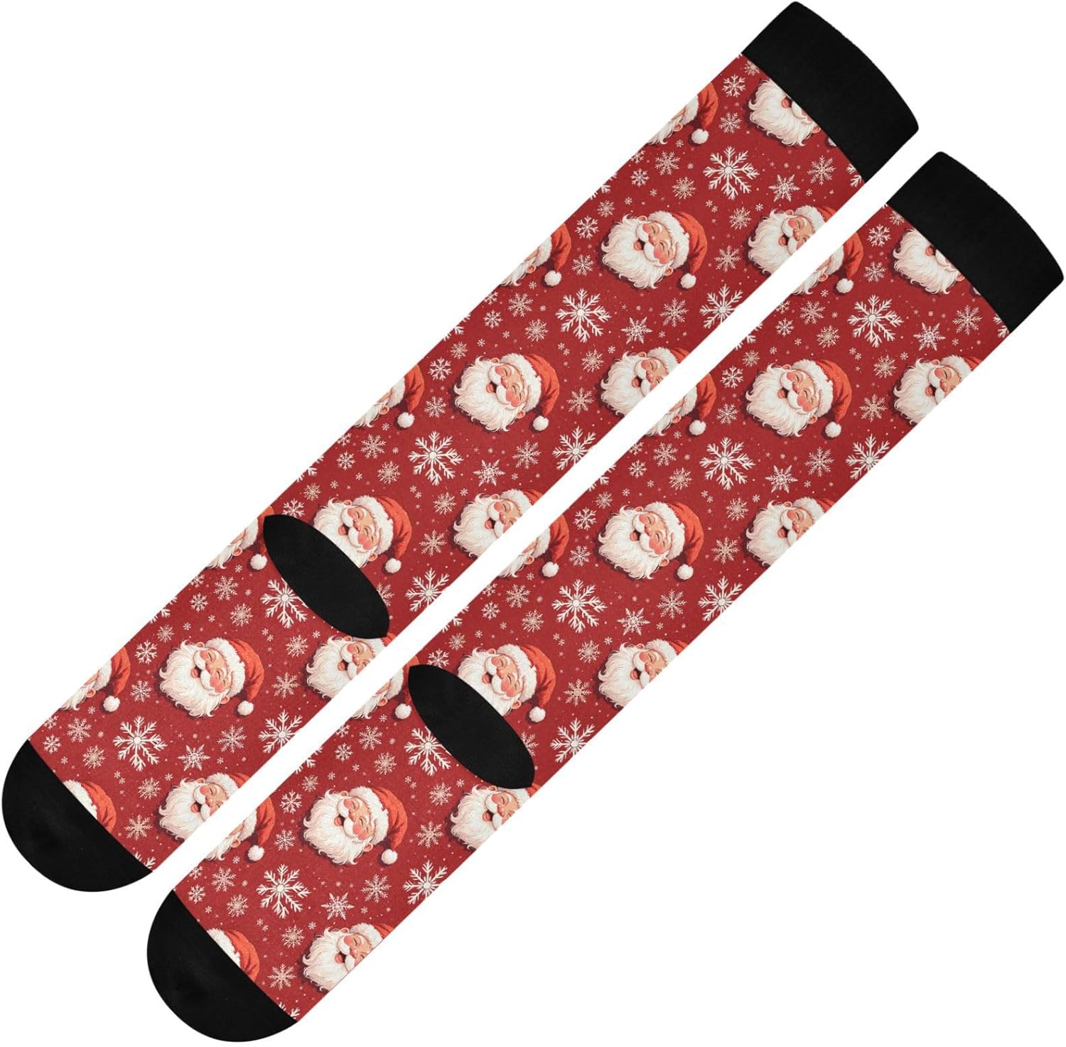 Pigsaly Womens Compression Socks Black White Puppy Schnauzer Dogs Knee High Socks Athletic Tube Sock Outdoor Sport Socks - Image 9