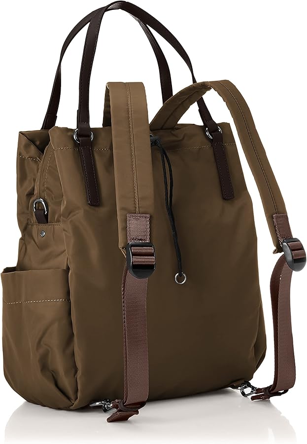 イザック リュック vous et ポーチ付き4WAYリュック レディース YV01202 ブラウン (20)