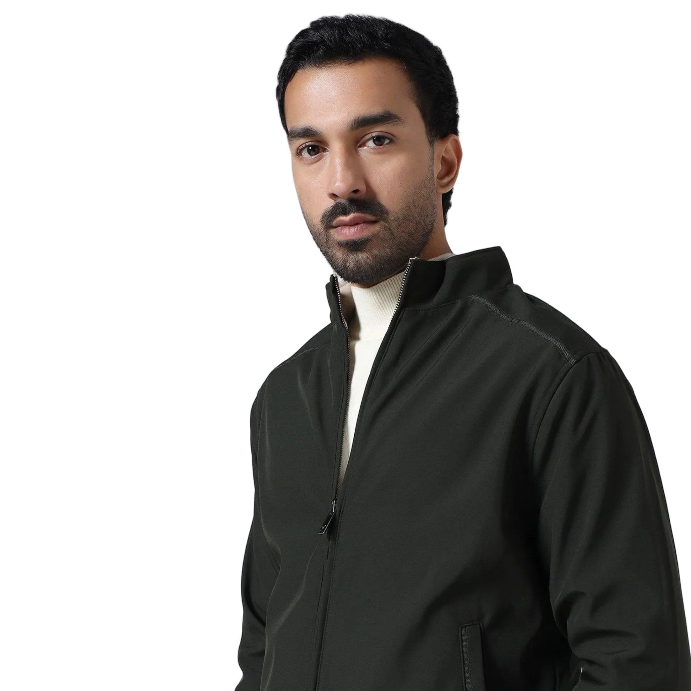 blackberrys Men Poly-Blend Solid Slim Fit Bomber Jacket-picture-33