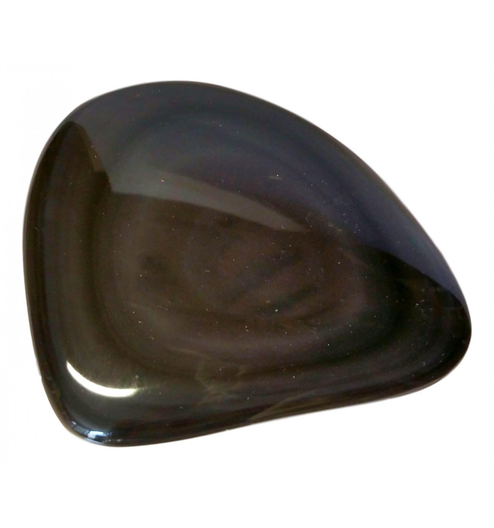 Galet en Obsidienne œil céleste 6 cm WLM pour lithothérapie
