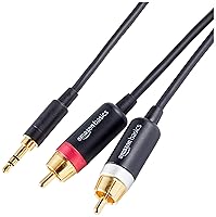 Algopix Similar Product 7 - Amazon Basics 35mm Aux to 2 RCA