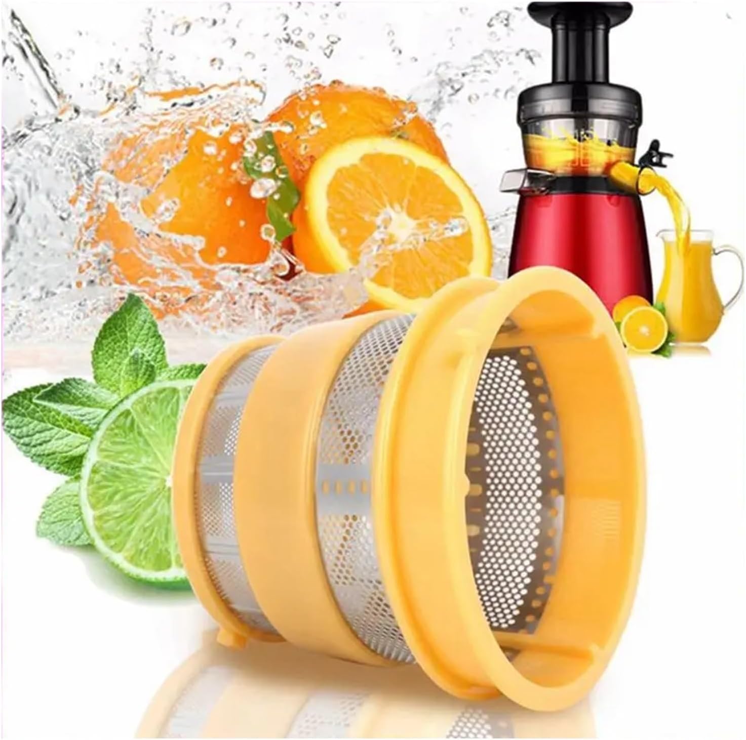 Juicer Coarse Mesh Filter Replacement Parts | Compatible With HU500DG, Juicer Strainer Basket & Extractor Filter Screen, Pulp Separator Accessory