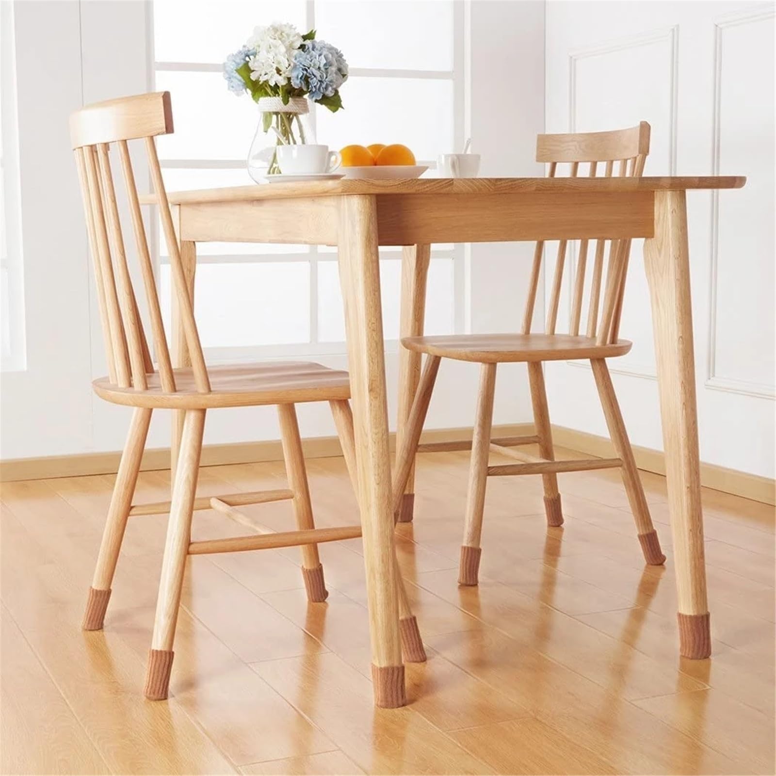 Calzini per Gambe di Mobili Calzini for mobili in Maglia Coprigambe for sedie Coprigambe for mobili Piedini for tavoli Cuscinetti AntiGraffio Protezione for Pavimenti 24 Pezzi