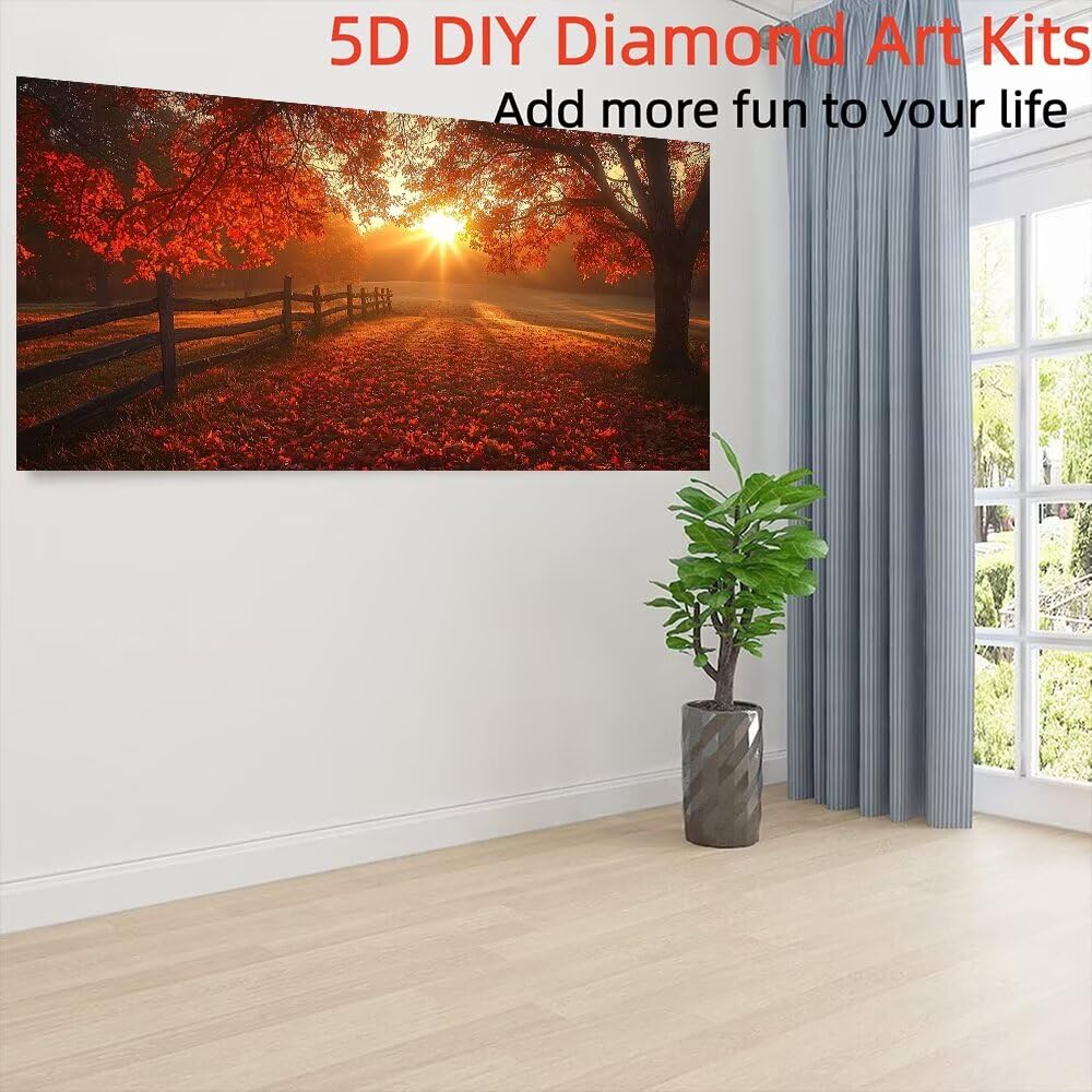 Zestawy do malowania diamentowego dla dorosłych 5D DIY Diamentowa sztuka klonowa DIY Dorośli Gem Art Zestawy Kompletne Haft krzyżykowy Puzzle Kreskówki Prezent Akcesoria dla początkujących Ogrodzenie