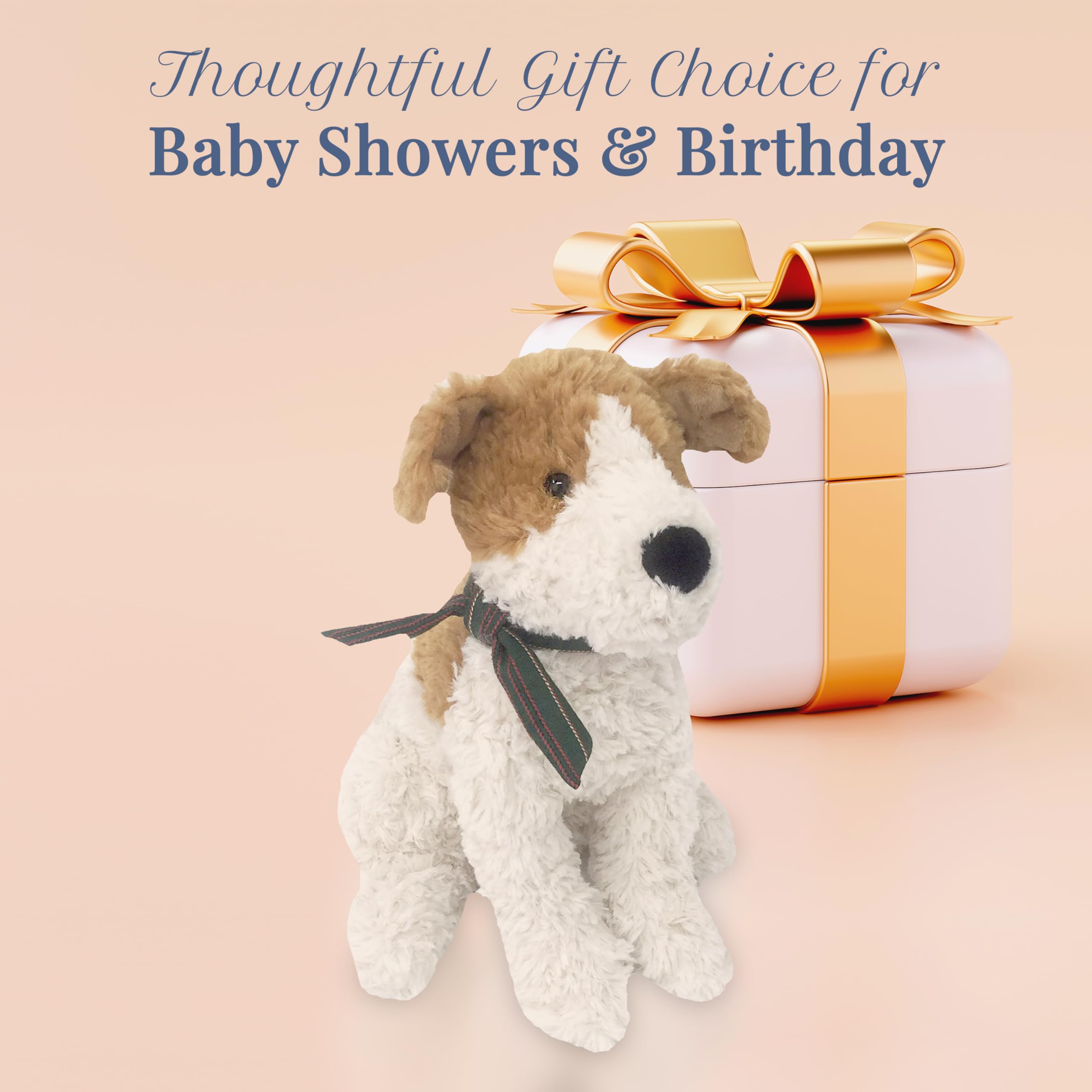 Amazon.com: MON AMI Jacques The Jack Russell Plush Dog | 12 Inch